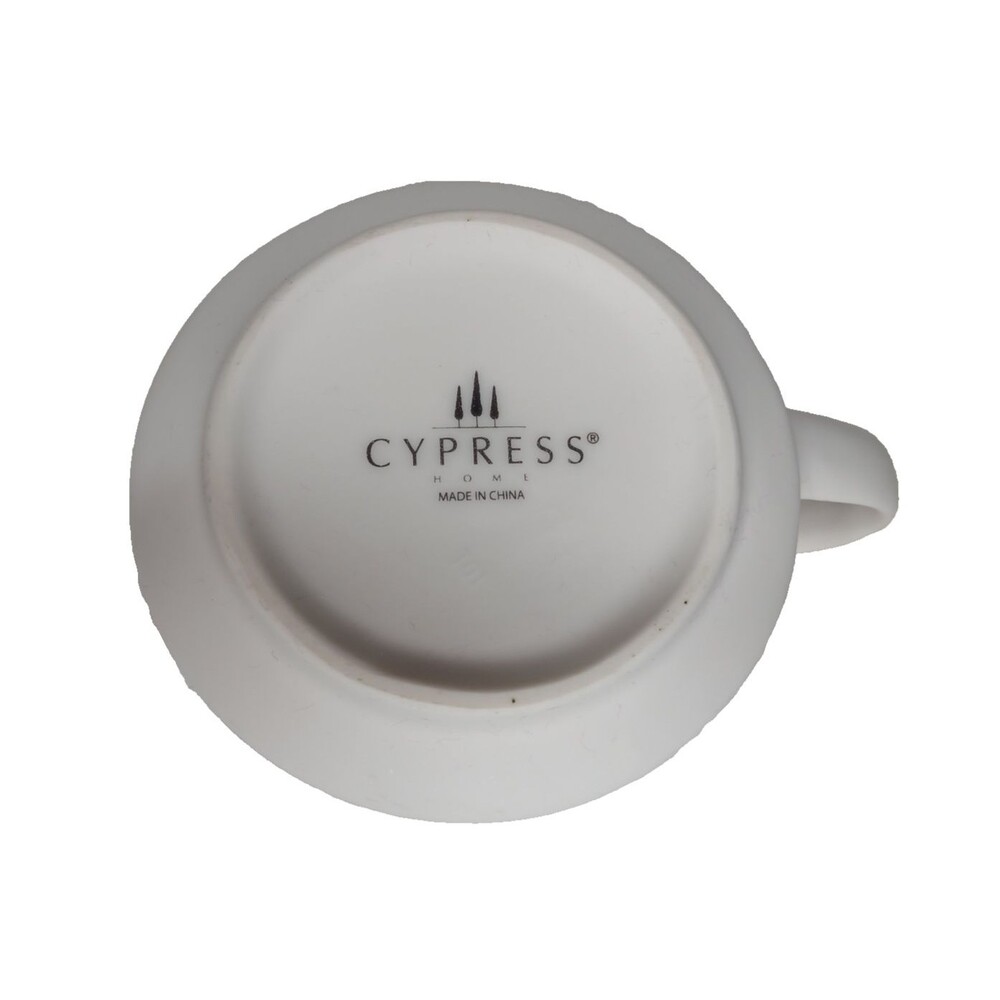 Cypress Home Coffee Mug Hand Crafted Artisan Series Purple Skyline Ceramic Mug - Picture 5 of 5